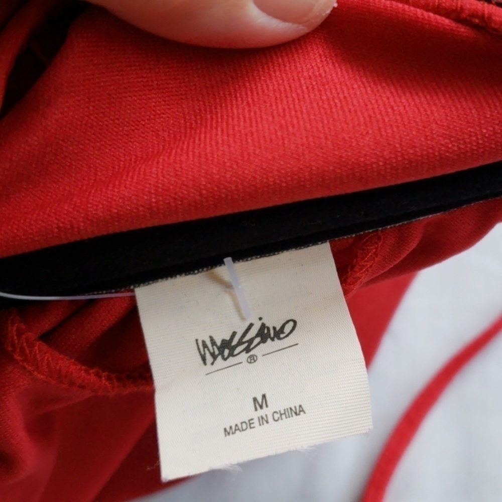 mossimo Red Bikini Top NWT - Picture 11 of 11
